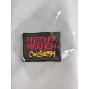Mystery Ranch Embroidery Patch Magic Sticker for Outdoor Gear & Backpacks